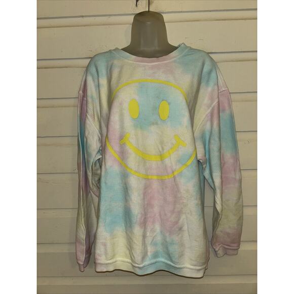 Chicka-D 100% Cotton Long Sleeve Ribbed Pullover Sweatshirt Size XL - Picture 1 of 9